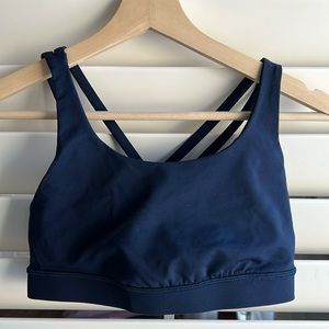 Lululemon Navy Sports Bra
